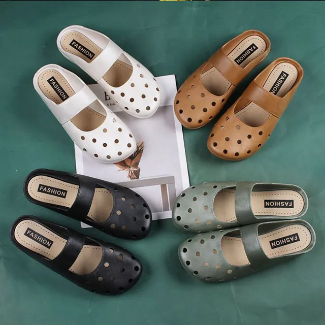 【韓國K.W.】Y7273真皮潔身自愛穆勒復古涼鞋(涼鞋/厚底鞋/通勤鞋/休閒鞋) 歷史價格詳細信息