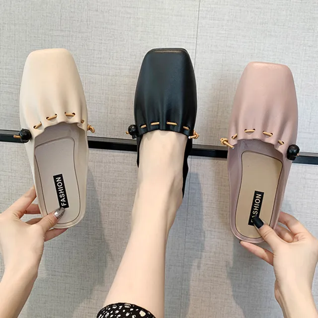 【韓國K.W.】Y7262明星美艷絕倫軟底包鞋(防水鞋/通勤鞋/懶人鞋/樂福鞋/平底鞋) 歷史價格詳細信息