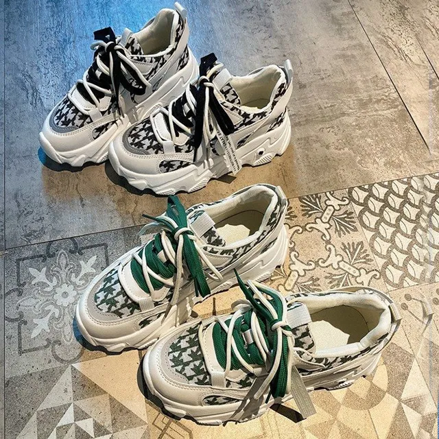 【韓國K.W.】Y6257現貨39碼溫暖氛圍瑪麗珍鞋(休閒鞋/厚底鞋/增高) 歷史價格詳細信息