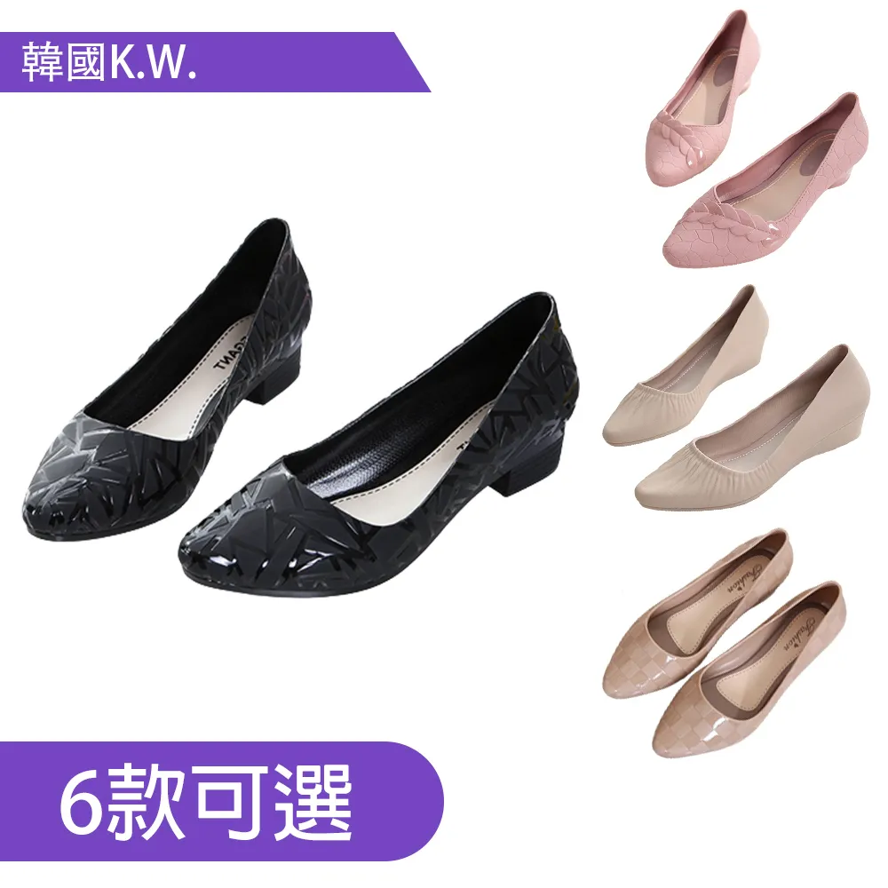 【韓國K.W.】限時瘋搶↘明星同款淑女好走鞋A(通勤鞋/懶人鞋/樂福鞋/平底鞋) 歷史價格詳細信息