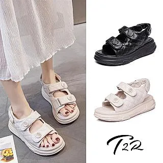 【T2R】正韓空運-真皮厚底增高溶解帆布鞋-增高4CM-白/黑白(5985-2112/5985-2111) 歷史價格詳細信息