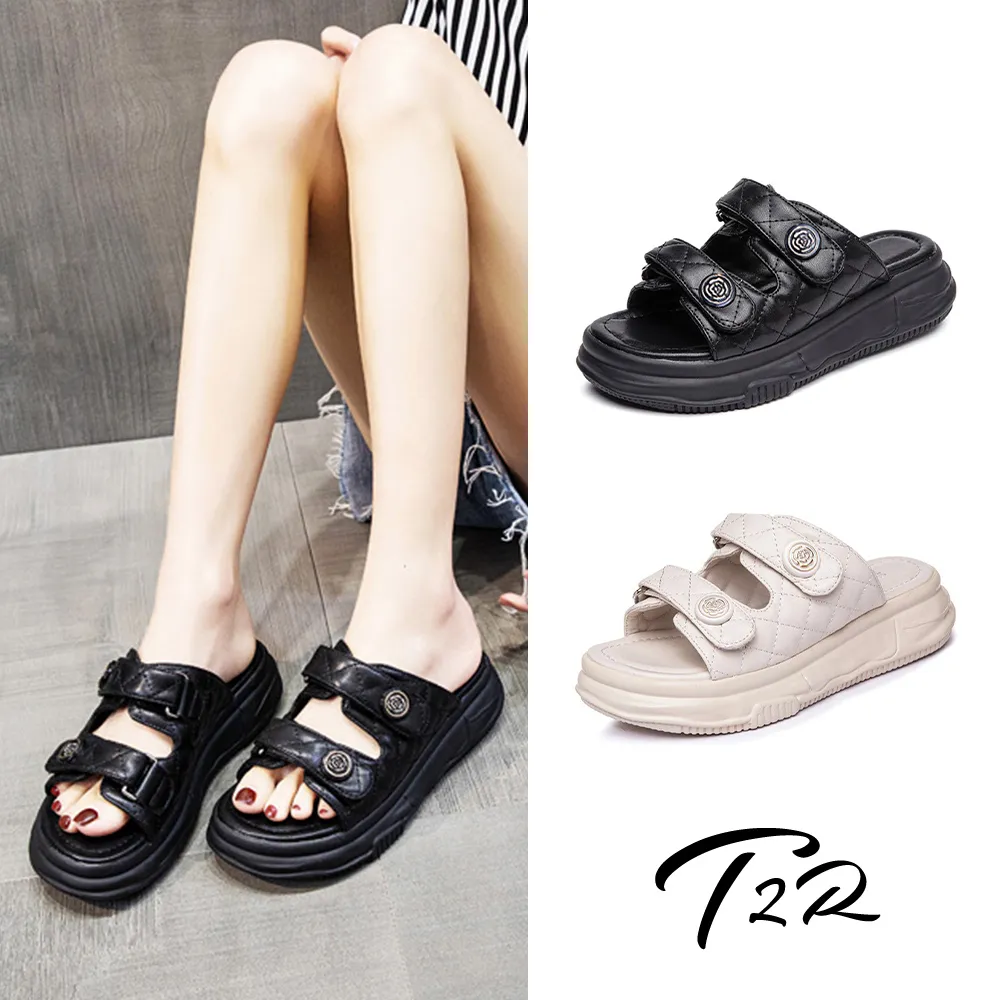 【T2R】正韓空運-真皮厚底增高溶解帆布鞋-增高4CM-白/黑白(5985-2112/5985-2111) 歷史價格詳細信息