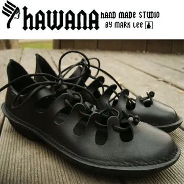 【HAWANA 哈瓦那】S系列-愛神邱比特 麻袋錦囊 設計師鞋款-黑色小牛皮 歷史價格詳細信息