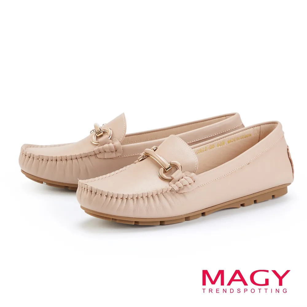 MAGY 經典素面蝴蝶結真皮厚底休閒鞋 藍色 歷史價格詳細信息