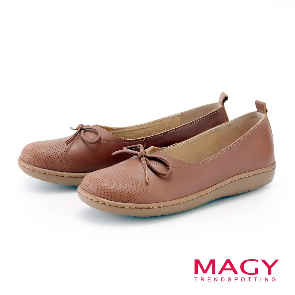 【MAGY】壓紋羊皮兩穿寬版平底涼拖鞋(杏色) 歷史價格詳細信息