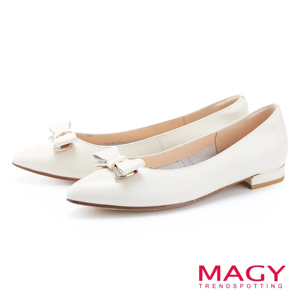 MAGY 白鑽T字牛皮踝帶楔型 女 涼鞋 裸色 歷史價格詳細信息