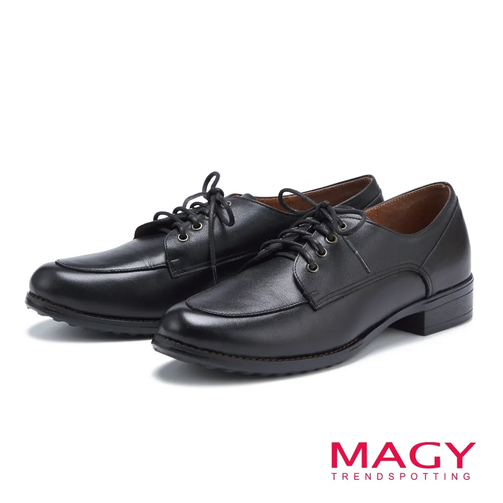 MAGY 蠟感馬銜釦真皮樂福低跟鞋 棕色 歷史價格詳細信息