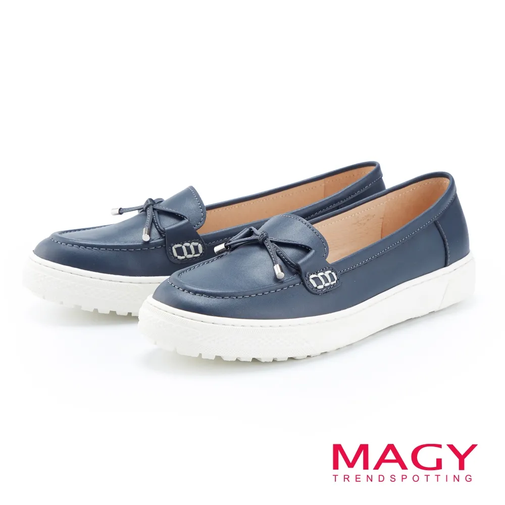 MAGY 典雅蝴蝶結真皮尖頭 女 粗低跟鞋 黑色 歷史價格詳細信息