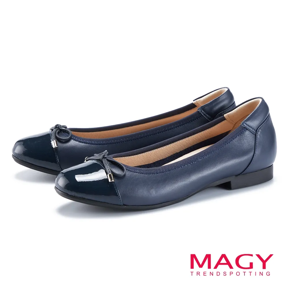 MAGY 細版蝴蝶結壓紋牛皮休閒鞋 棕色 歷史價格詳細信息