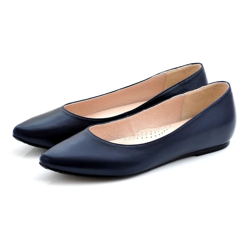 楔型鞋 MIT台灣製 質感絨布實搭斜口修腳尖頭鞋 低跟鞋 厚底鞋-QH shoes 歷史價格詳細信息