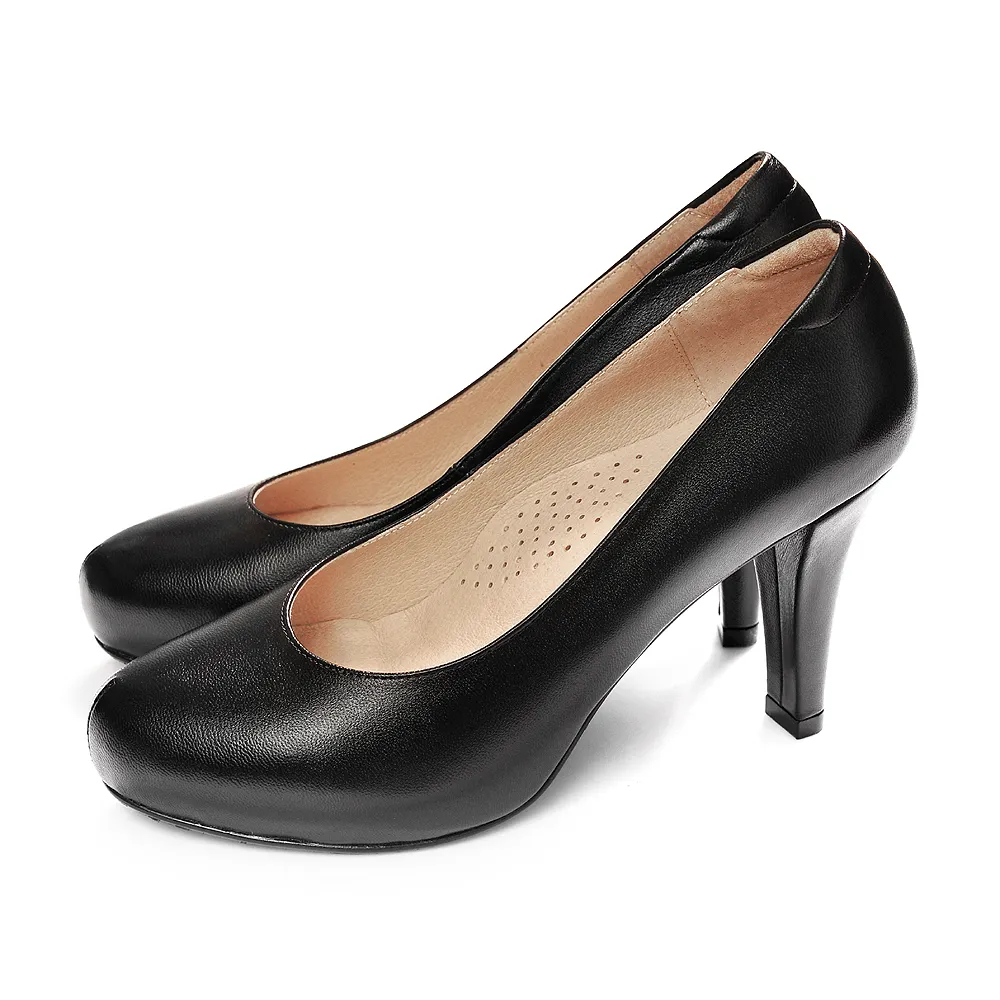 全真皮高跟鞋DANDT時尚牛皮尖頭後空一字帶粗跟鞋（22 FEB HUA）同風格請在賣場搜尋 BLU 或 歐美女鞋 歷史價格詳細信息