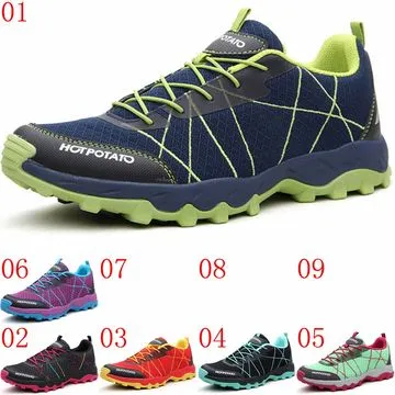 登山鞋男夏季透氣 越野鞋防滑耐磨戶外鞋輕便徒步鞋女繫帶旅遊鞋 歷史價格詳細信息