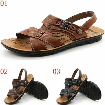 【JHS杰恆社】RAKASO款13667真皮牛皮包頭露趾涼鞋拖鞋人字拖夾腳拖海灘鞋沙灘鞋諾喀索 歷史價格詳細信息