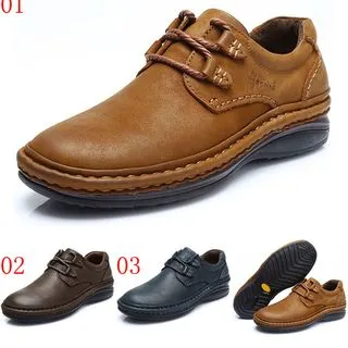 【JHS 杰恆社】款D1645005男鞋秋冬季休閒皮鞋厚底增高鞋真皮手工休閒鞋縫線系帶男士鞋(Haoxing) 歷史價格詳細信息