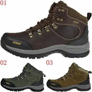 【JHS 杰恆社】RAN款031008口F牛皮防水戶外登山露營溯溪健走工裝機車鞋靴休閒皮鞋沙灘鞋(雪松CEDAR) 歷史價格詳細信息