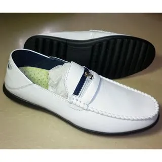 男鞋一腳蹬樂福鞋男夏季真皮平底休閒鞋青年圓頭軟皮軟底皮鞋 歷史價格詳細信息