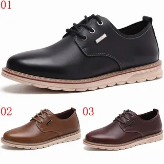 潮鞋男士秋季真皮多孔繫帶休閒皮鞋英倫復古扁頭男百搭單鞋戶外鞋 歷史價格詳細信息