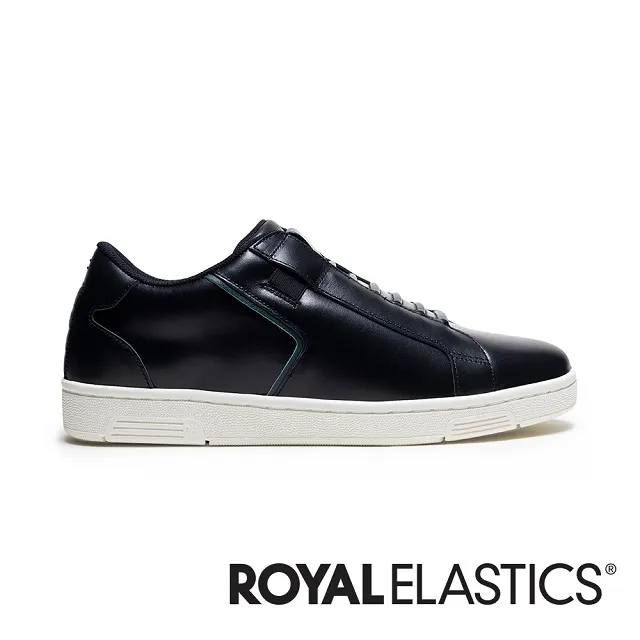 Royal Elastics 休閒鞋 Adelaide 黑 紅 男鞋 真皮 膠底 彈力帶 【ACS】 02622-981 歷史價格詳細信息