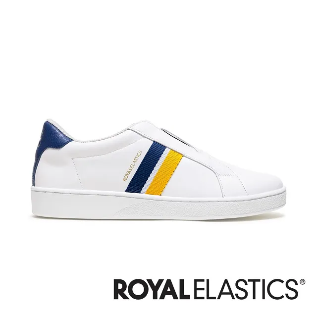 Royal Elastics Bishop 白色 皮質 套入 運動休閒鞋 男款 NO.B1844【新竹皇家 歷史價格詳細信息