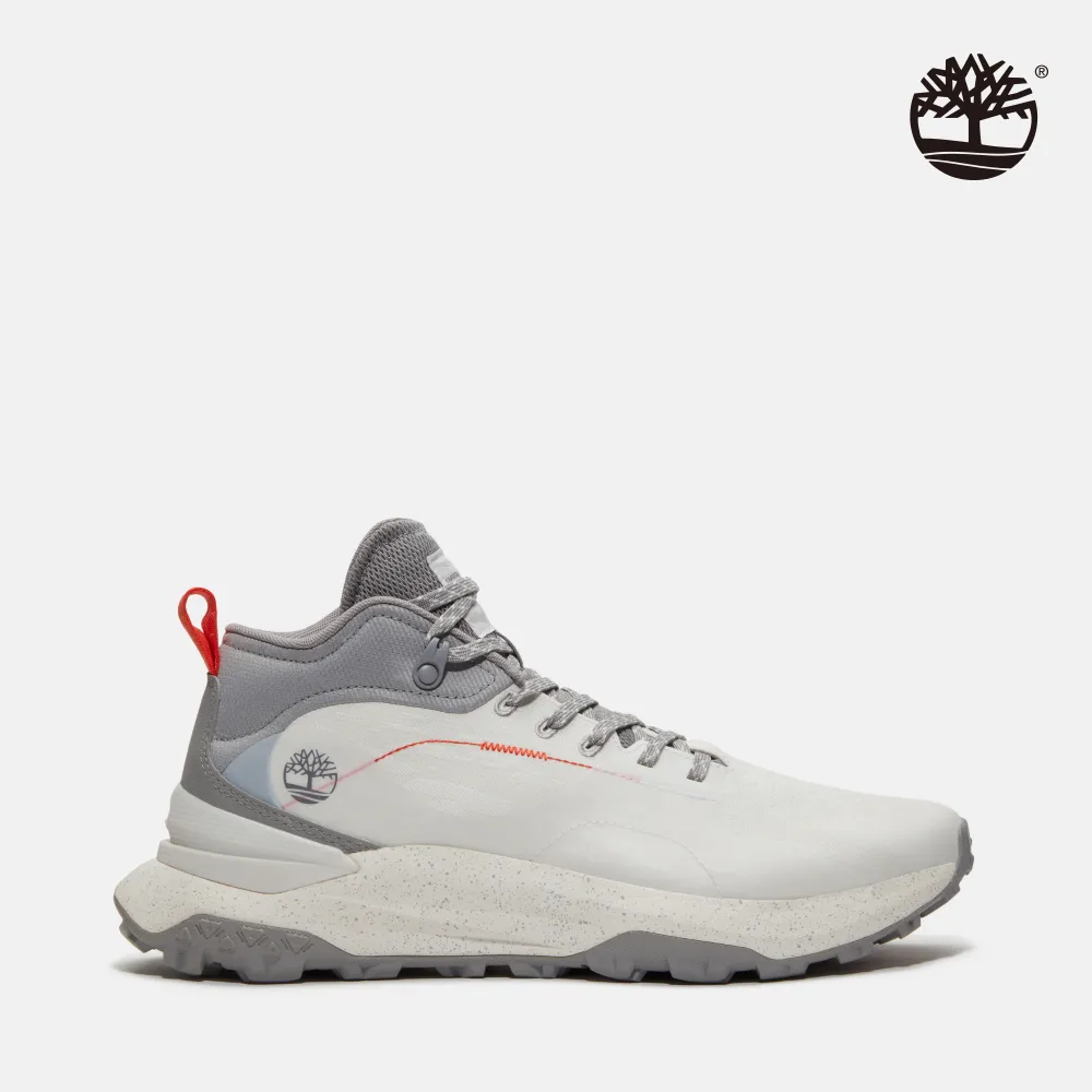 Timberland 男款白色Motion Access防水中筒健行鞋|A6DB3EZ2 歷史價格詳細信息