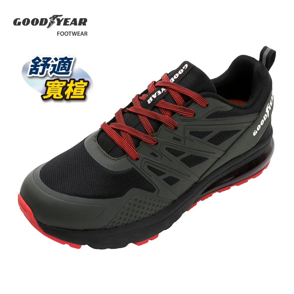 GOODYEAR 氣墊慢跑鞋 綠 GA33215 男鞋 歷史價格詳細信息