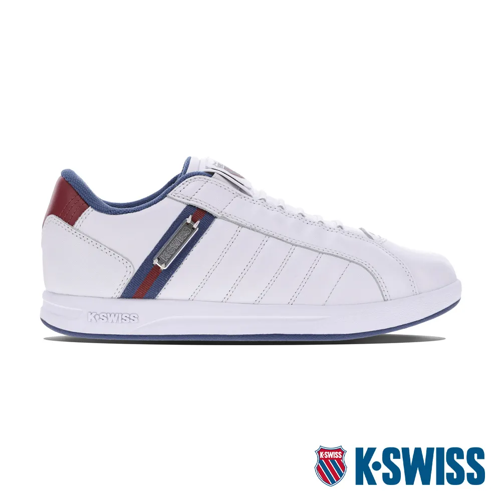 K-SWISS Lundahl Slip-On S CMF時尚運動鞋-男-白/藍/紅 價格比較,價格查詢,歷史價格詳細信息