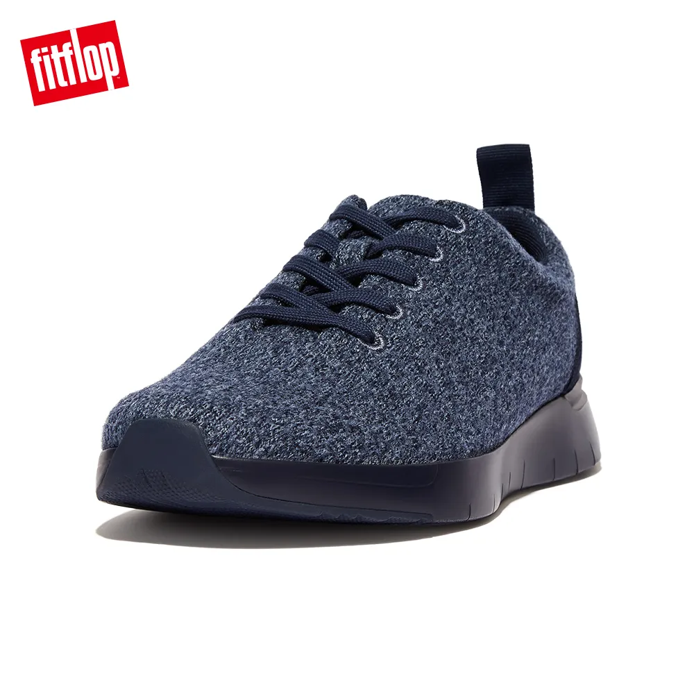 【FitFlop】FLEXKNIT LACE UP SNEAKERS輕量繫帶休閒鞋-男(淺礫色) 歷史價格詳細信息