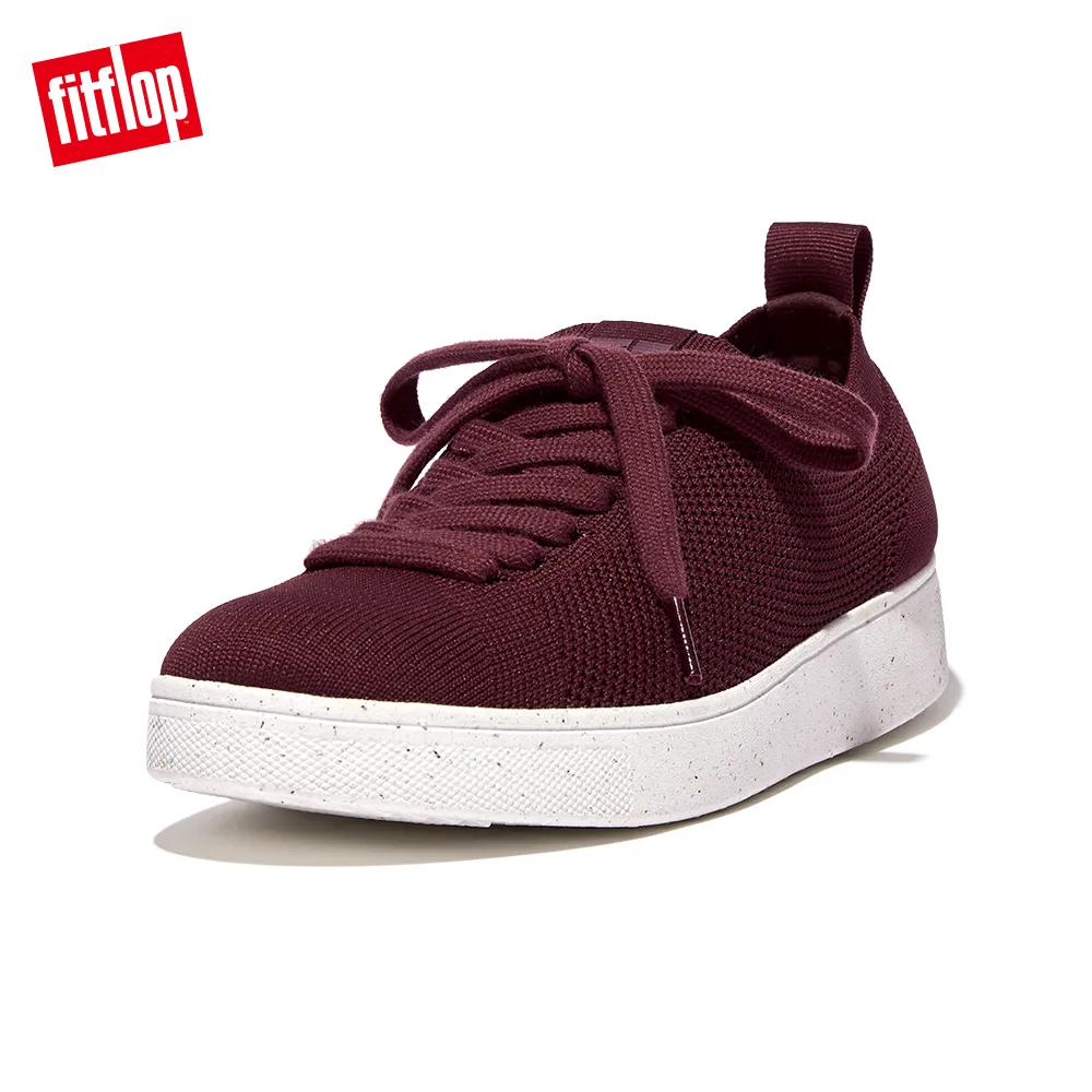 【FitFlop】RALLY e01 MULTI-KNIT TRAINERS 運動風繫帶休閒鞋-女(奶油色) 歷史價格詳細信息