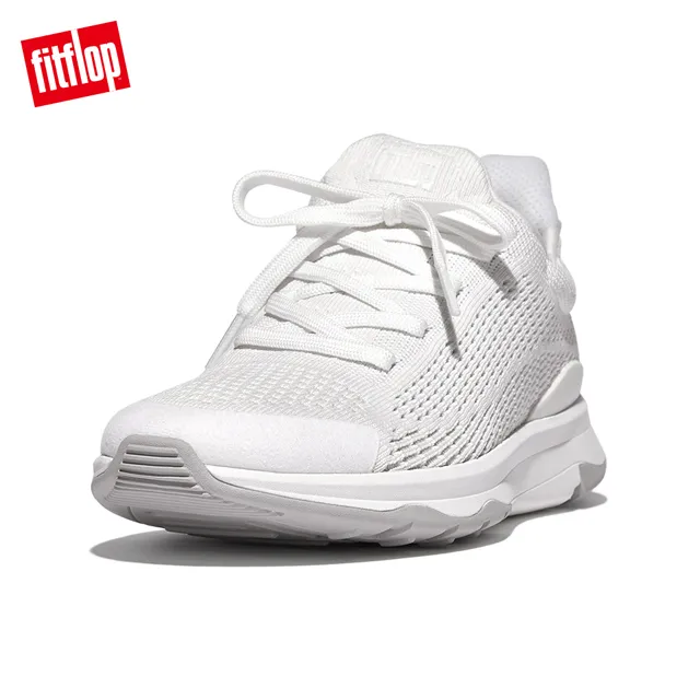 【FitFlop】VITAMIN FFX KNIT SPORTS SNEAKERS 繫帶升級版運動鞋-女(玫瑰色) 歷史價格詳細信息