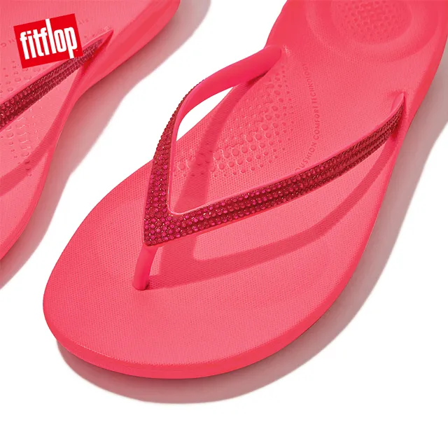 【FitFlop】IQUSHION OMBRE SPARKLE FLIP-FLOPS 漸層水鑽人體工學戲水夾腳拖-多色 歷史價格詳細信息