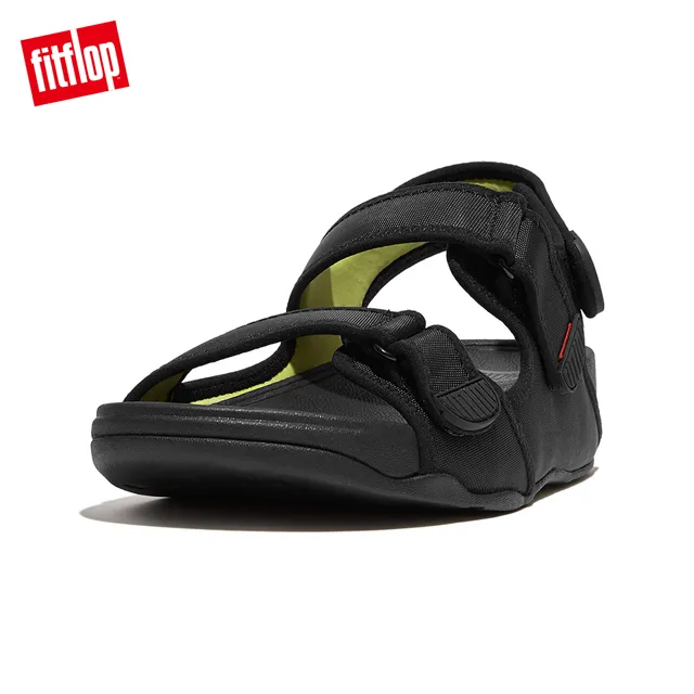 【FitFlop】GOGH MOC WATER-RESISTANT PERF BACK-STRAP SANDALS透氣淺水布後帶涼鞋-男(午夜藍/大溪地藍) 歷史價格詳細信息