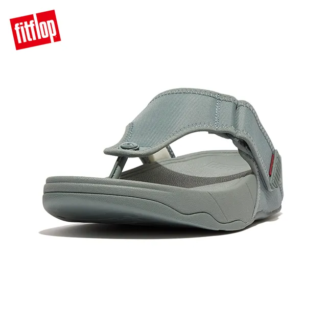 【FitFlop】TRAKK II WATER-RESISTANT NEOPRENE透氣淺水布夾腳涼鞋-男(午夜藍/大溪地藍) 歷史價格詳細信息