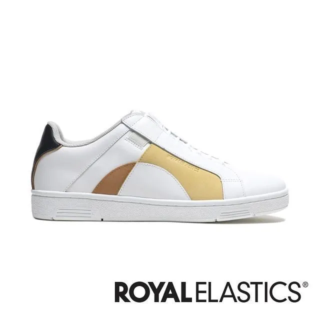 ROYAL ELASTICS ICON 白黃綠真皮運動休閒鞋 (男) 01923-034 歷史價格詳細信息