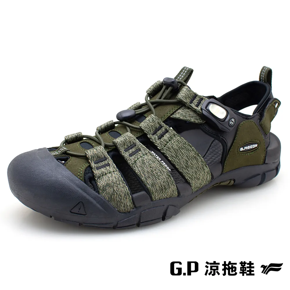【G.P】男款極簡風海灘夾腳拖鞋 G9378M-10 黑色 (SIZE:40-45 共三色) 歷史價格詳細信息