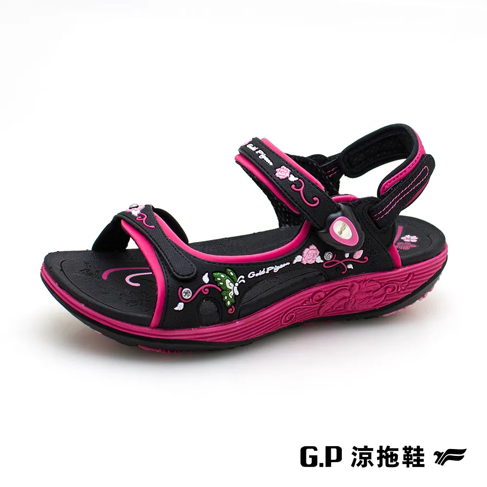 【G.P 舒適中厚底磁扣兩用涼拖鞋】G2358W-41 紫色(SIZE:36-39 共三色) 歷史價格詳細信息