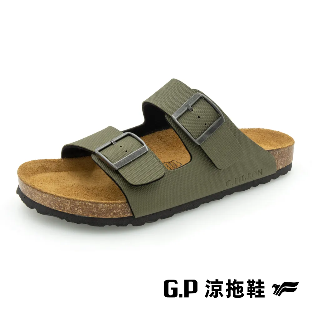 【G.P 男款雙帶柏肯鞋】M391-60 綠色 (SIZE:40-44 共三色) 歷史價格詳細信息