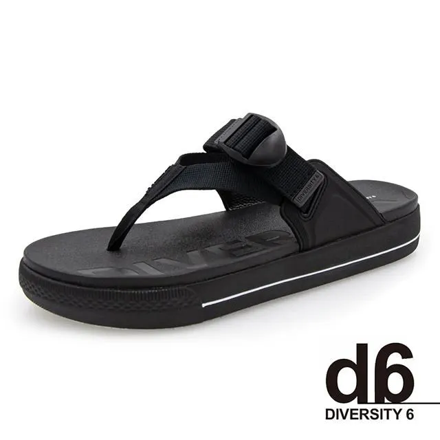 G.P(男)d6系列 Q軟輕量織帶人字拖鞋 男鞋-全黑 歷史價格詳細信息