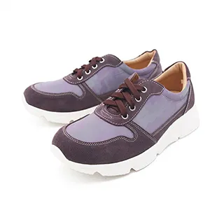 W&M (女) 圓頭迷彩綁帶休閒鞋 厚底鞋女鞋 -藍(另有紫) 歷史價格詳細信息