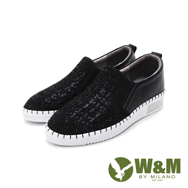 W&M 古典美 行雲圓扣厚底娃娃鞋 女鞋-黑(另有藍) 歷史價格詳細信息