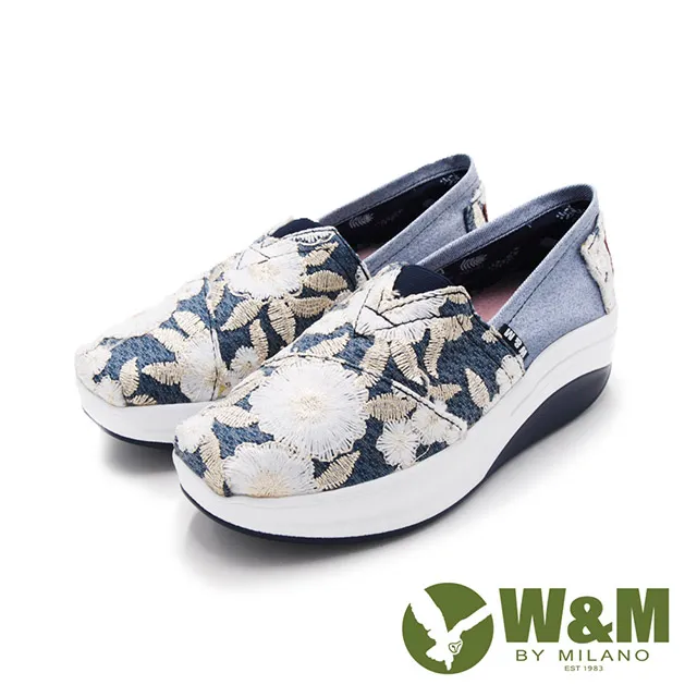 W&M(女)刺繡花朵減壓軟墊拖鞋 女鞋-棕駝色(另有粉磚色) 歷史價格詳細信息