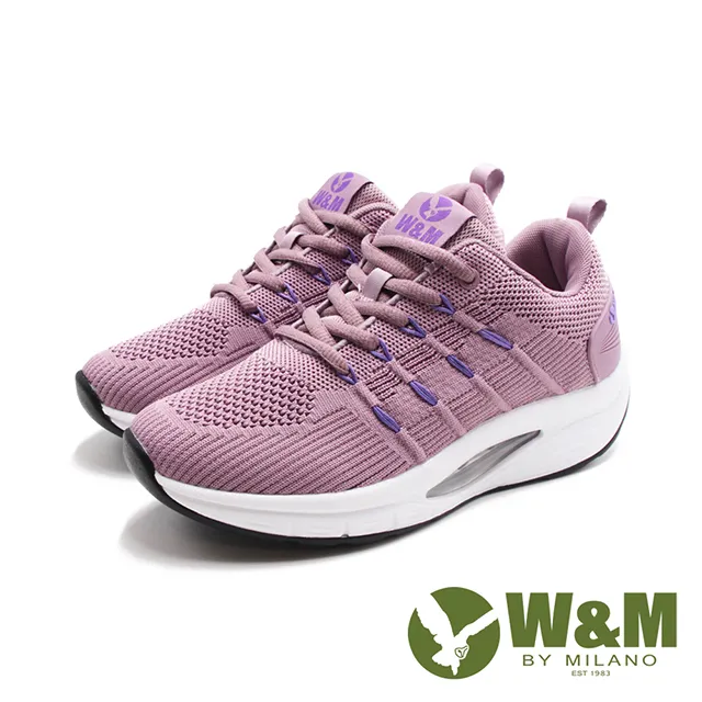 W&M(女)飛織網布綁帶健塑鞋 厚底鞋 女鞋-黑(另有粉) 歷史價格詳細信息