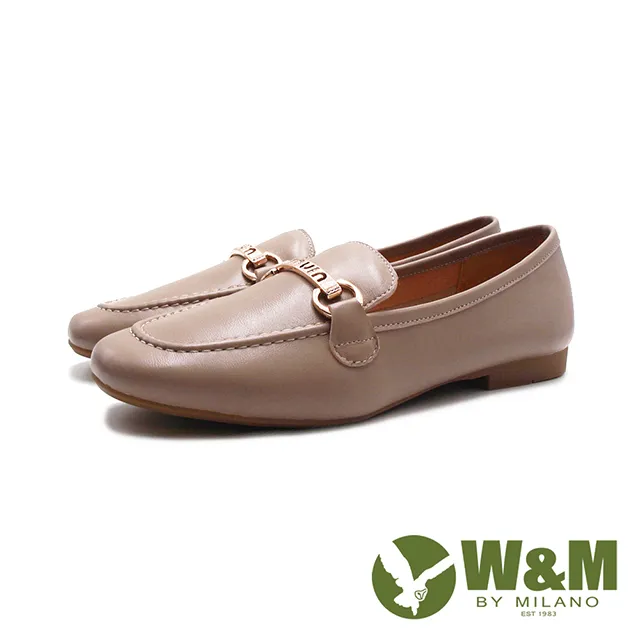 W&M(女)馬銜釦淑女樂福豆豆鞋 女鞋-深灰(另有深藍) 歷史價格詳細信息