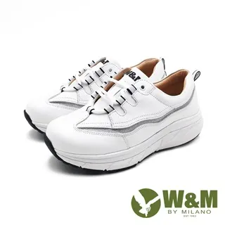 W&M FIT健走俐落運動風 魔鬼氈彈力增高女鞋-桃(另有藍) 歷史價格詳細信息