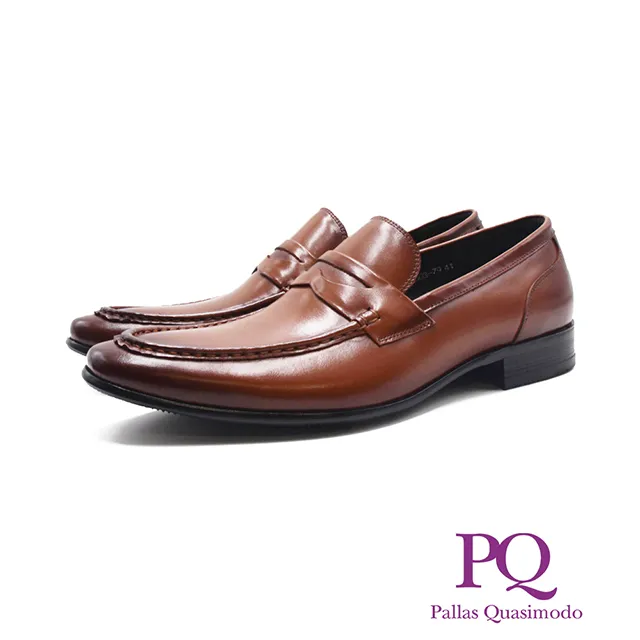 PQ(男)全真皮經典雙縫線便仕樂福鞋 男鞋－黑色(另有棕色) 歷史價格詳細信息