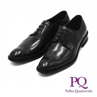 PQ(男)牛津壓紋加寬彈力綁帶紳士皮鞋 男鞋-木紋色 歷史價格詳細信息