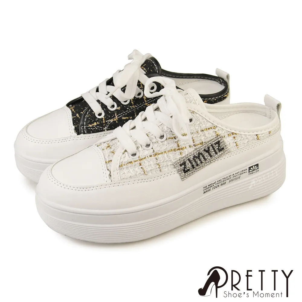 小香風水鑽絲絨人字拖2024ss夏季新款圓頭休閒百搭懶人平底拖鞋女 歷史價格詳細信息