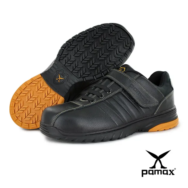 PAMAX 帕瑪斯-【休閒紳士型】頂級氣墊止滑機能安全鞋、後跟反光設計、黏貼式 /PS56910FEH/男生尺寸6-12 歷史價格詳細信息