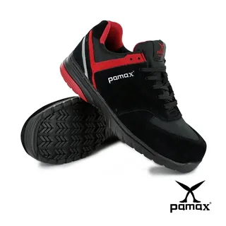 PAMAX 帕瑪斯-【運動型安全鞋】頂級氣墊皮革製止滑安全鞋、後跟加強防護 /PS37101FEH/男女尺寸4-12 歷史價格詳細信息