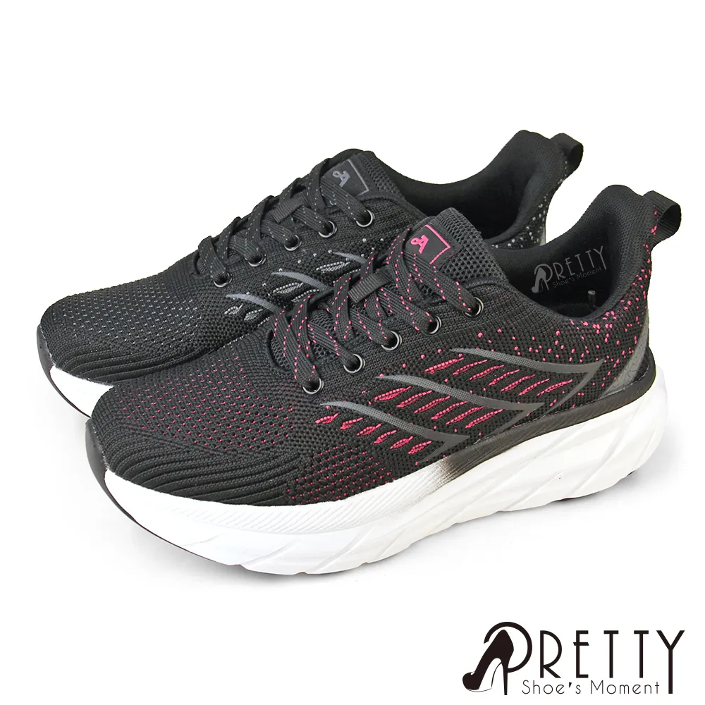 【Pretty】女鞋 休閒鞋 阿甘鞋 鬆糕 厚底 綁帶 復古運動風P-20386 歷史價格詳細信息