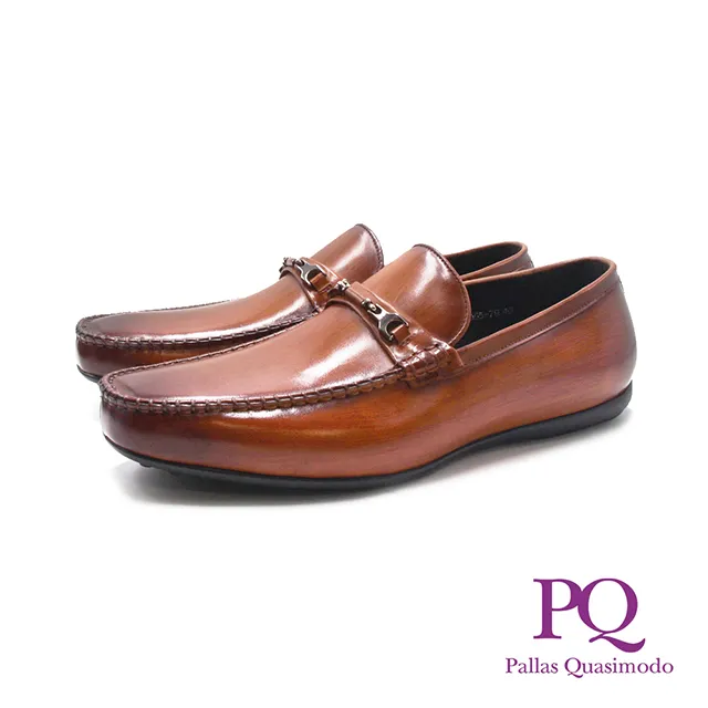 PQ(男)質感低調壓點紋皮鞋 男鞋-光澤黑色 歷史價格詳細信息